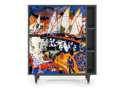 Aparador - 96х110х41 cm - BS6 - Le Séchage des voiles , Antracita