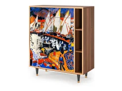 Aparador - 96х110х41 cm - BS6 - Le Séchage des voiles , Nogal