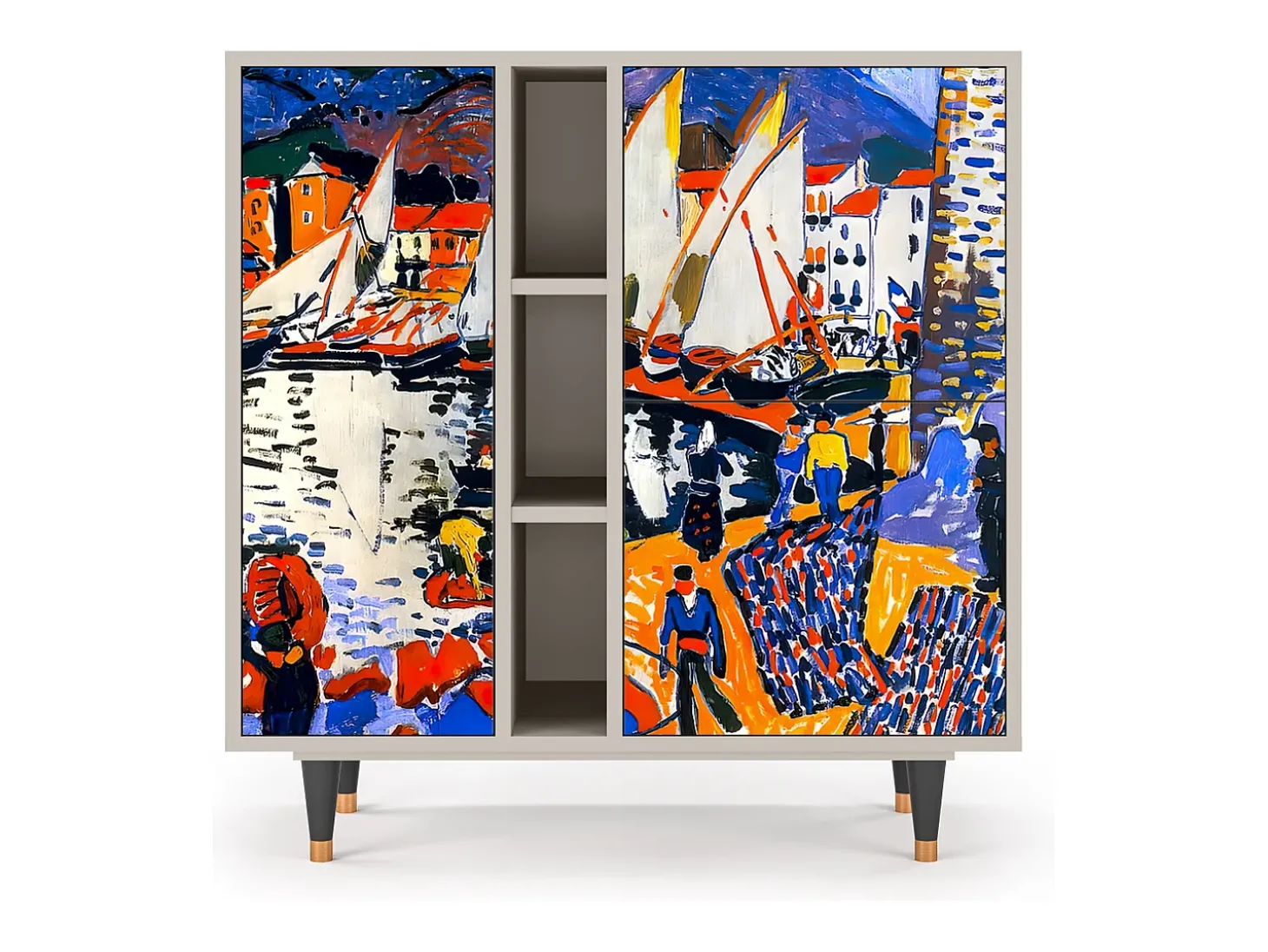 Aparador - 94х96х41 cm - BS5 - Le Séchage des voiles , Arena