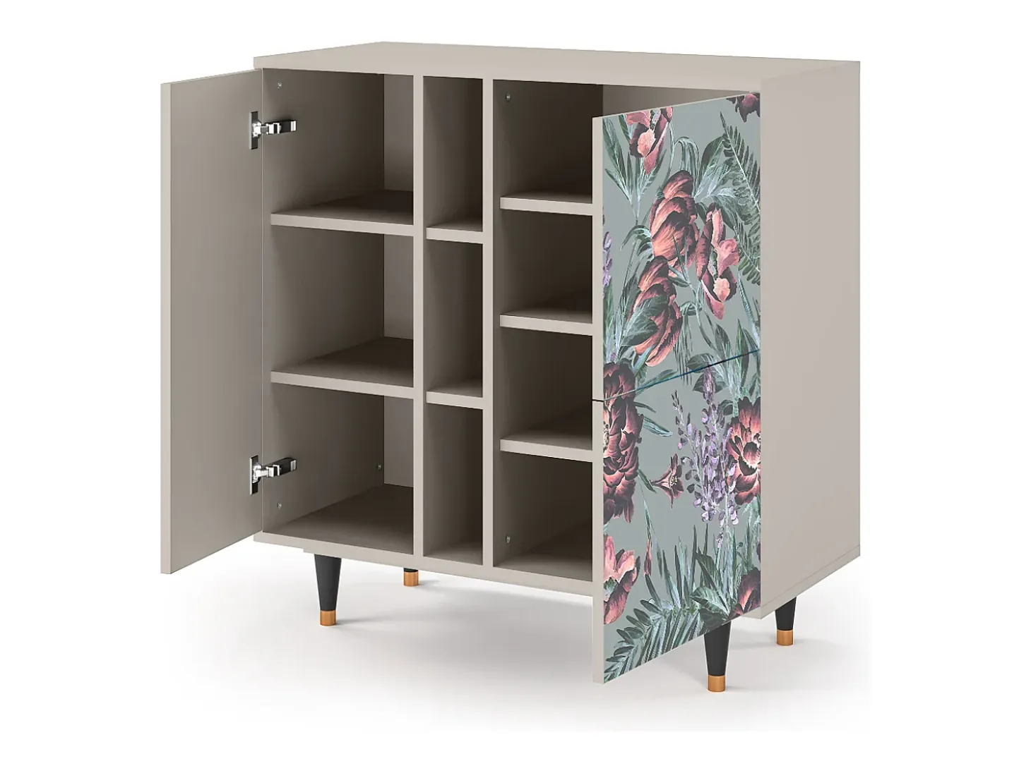 Aparador - 94х96х41 cm - BS5 - Light Peonies, Arena