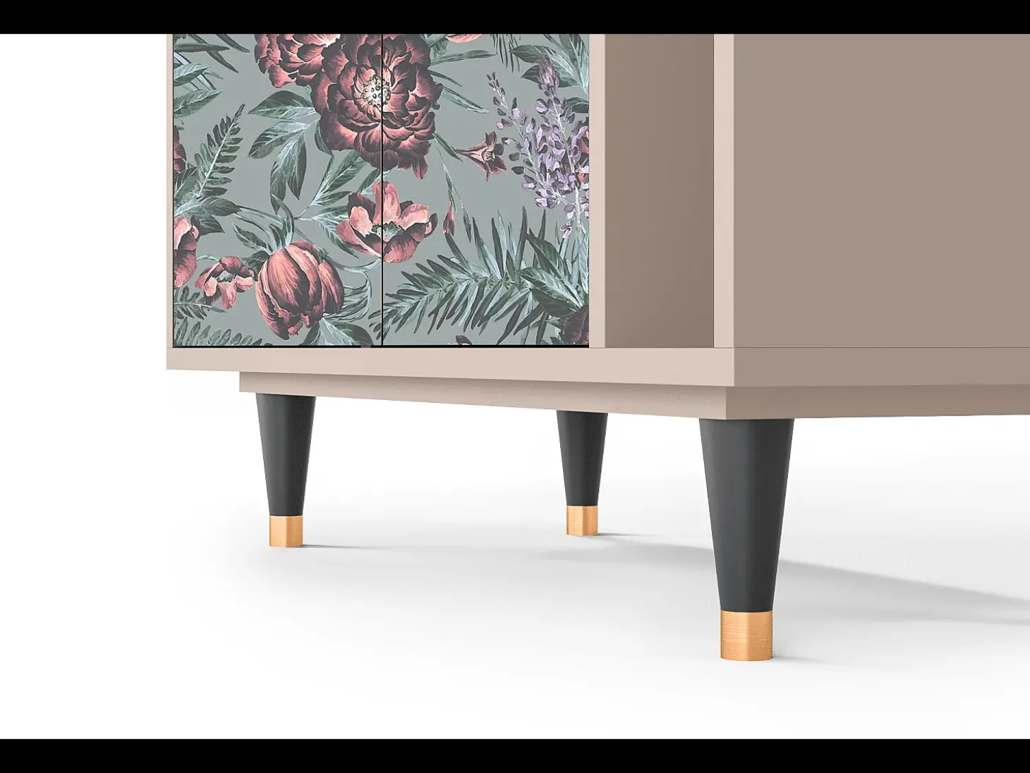 Aparador - 96х110х41 cm - BS6 - Light Peonies, Latte