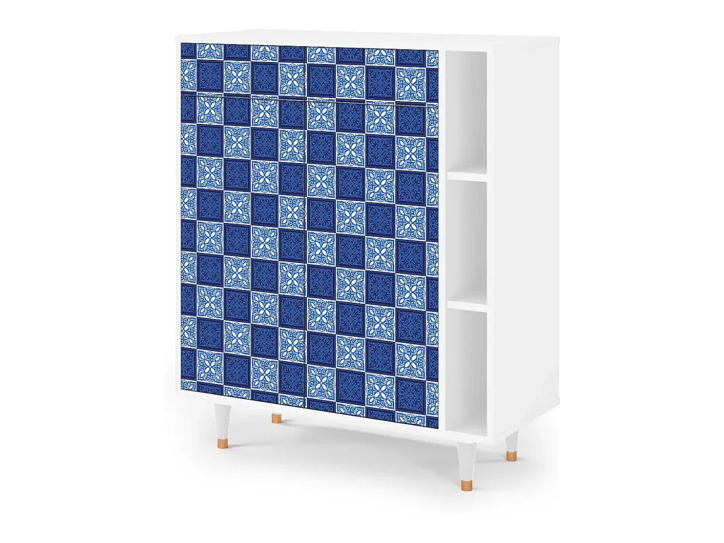 Aparador - 96х110х41 cm - BS6 - Light Path, Blanco