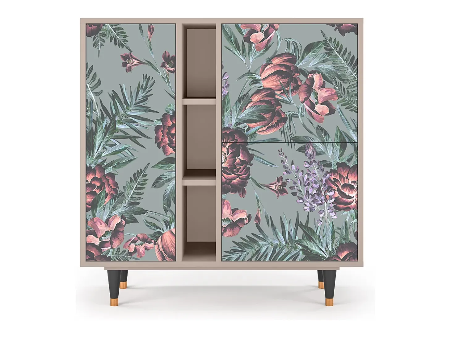 Aparador - 94х96х41 cm - BS5 - Light Peonies, Latte