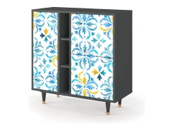 Aparador - 94х96х41 cm - BS5 - Lisbon Flover, Antracita