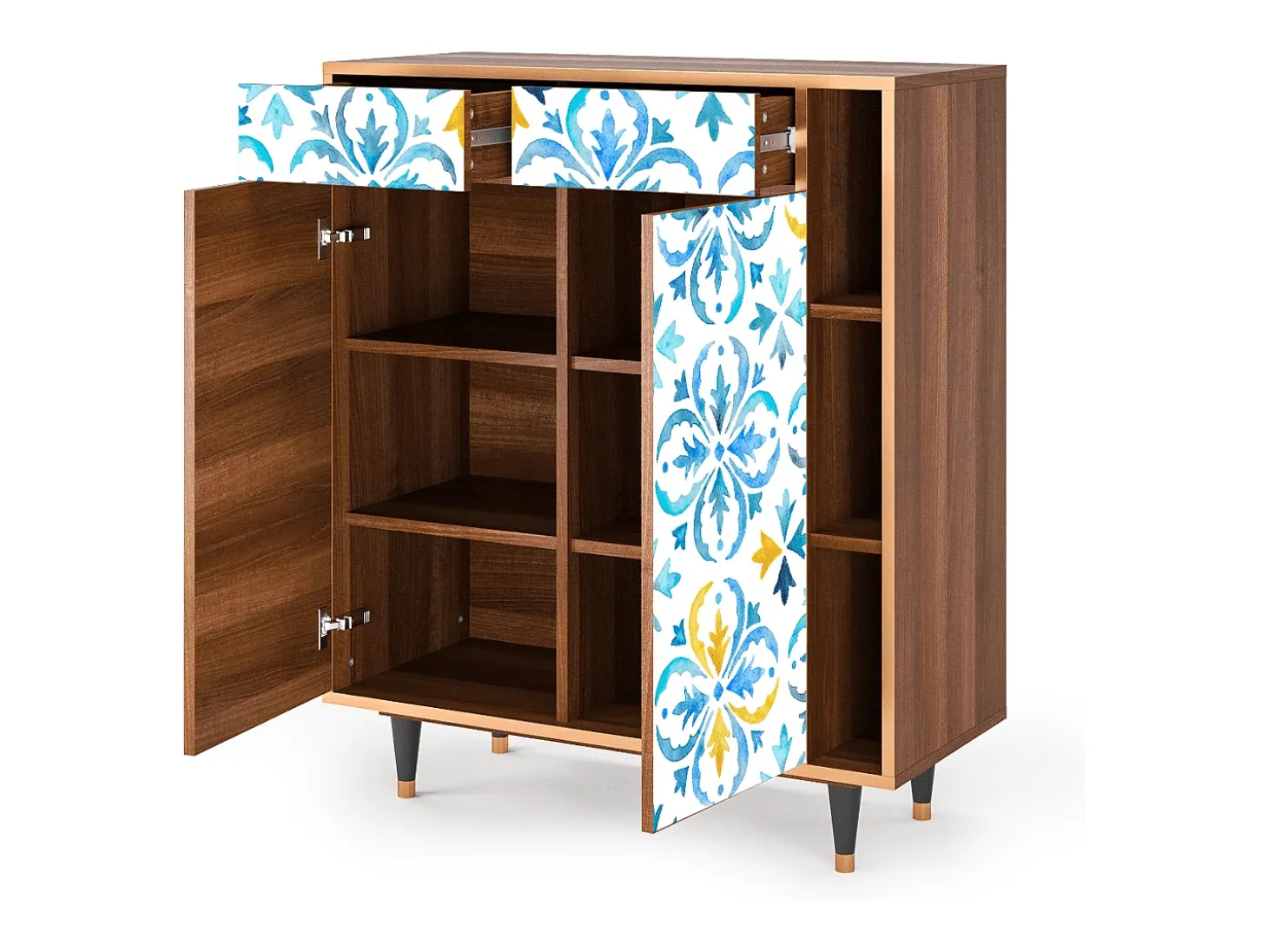 Aparador - 96х110х41 cm - BS6 - Lisbon Flover, Nogal
