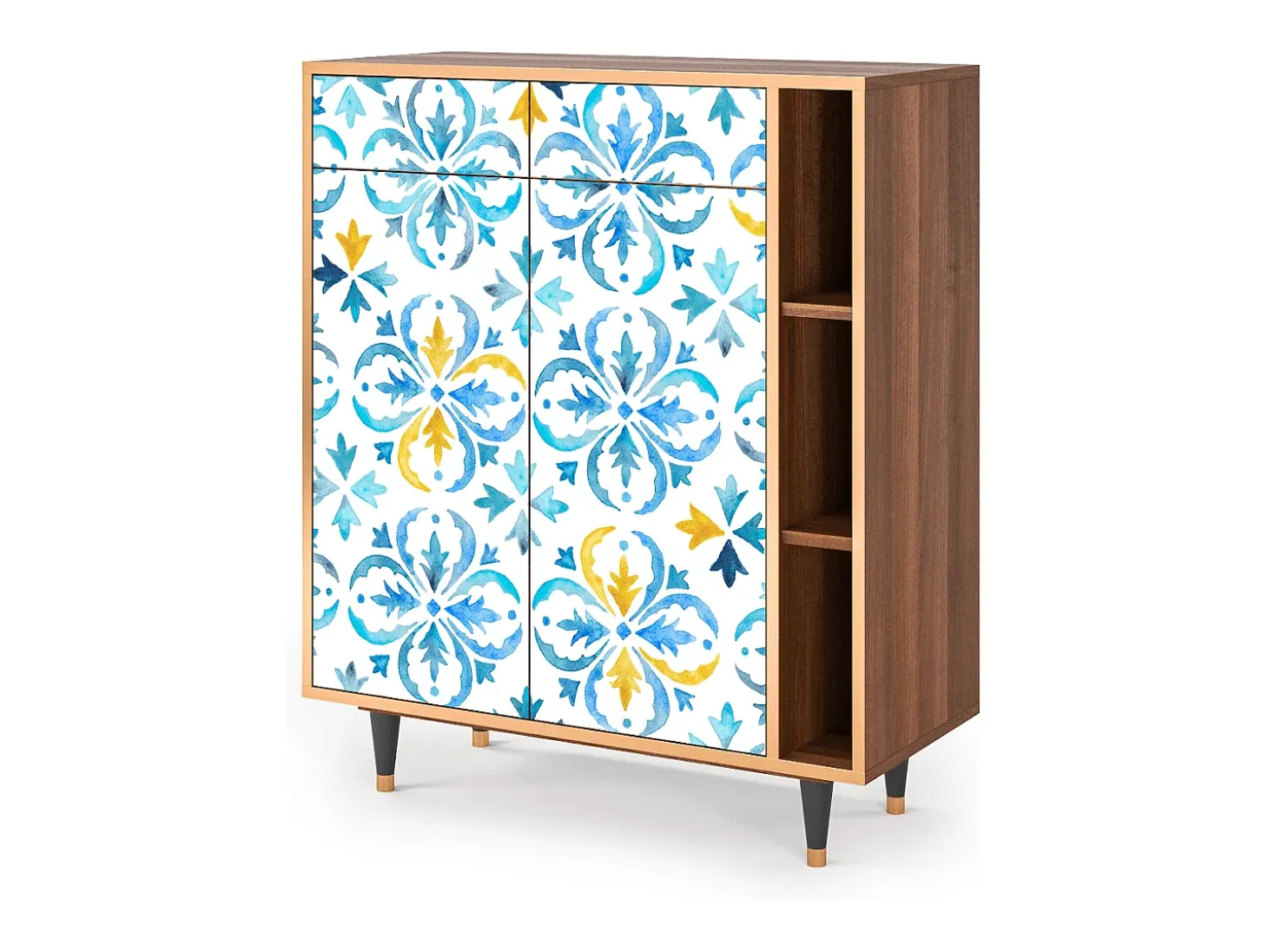 Aparador - 96х110х41 cm - BS6 - Lisbon Flover, Nogal