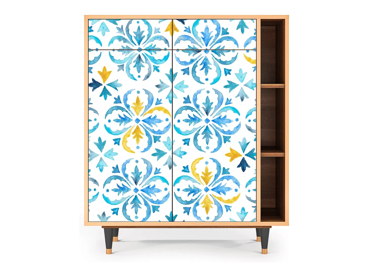 Aparador - 96х110х41 cm - BS6 - Lisbon Flover, Nogal