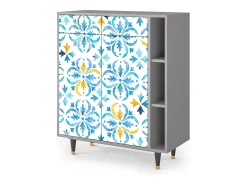 Aparador - 96х110х41 cm - BS6 - Lisbon Flover, Gris