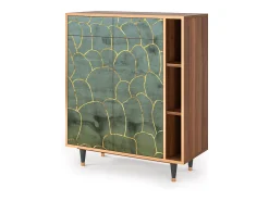 Aparador - 96х110х41 cm - BS6 - Magnificent Water Lily, Nogal