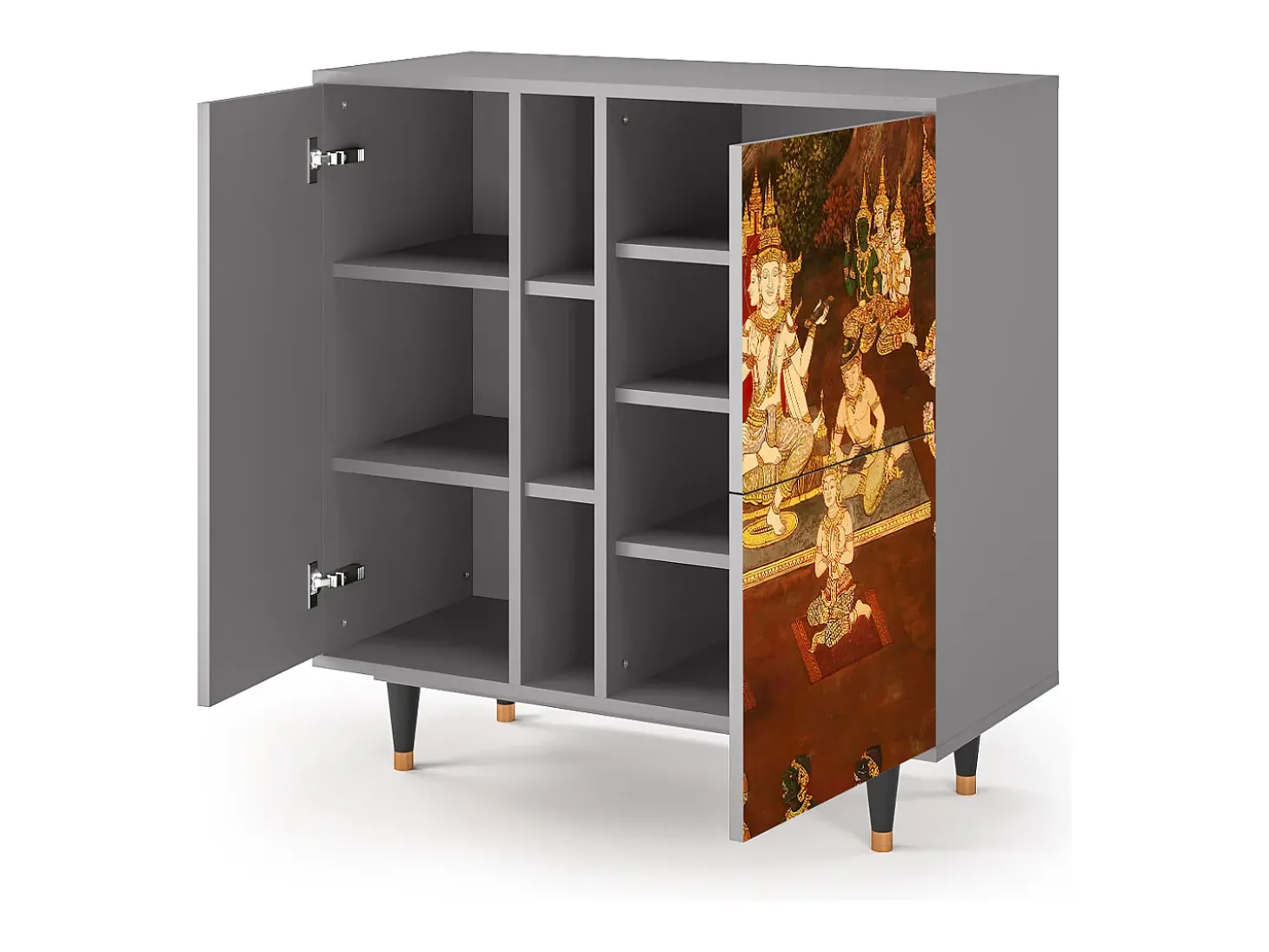 Aparador - 94х96х41 cm - BS5 - Malyavan, Gris