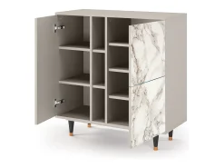 Aparador - 94х96х41 cm - BS5 - Milk Marble, Arena