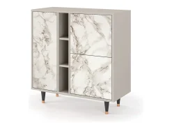 Aparador - 94х96х41 cm - BS5 - Milk Marble, Arena