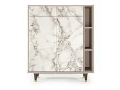Aparador - 96х110х41 cm - BS6 - Milk Marble, Latte