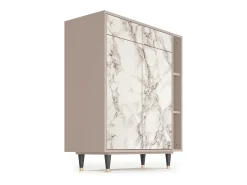 Aparador - 96х110х41 cm - BS6 - Milk Marble, Latte