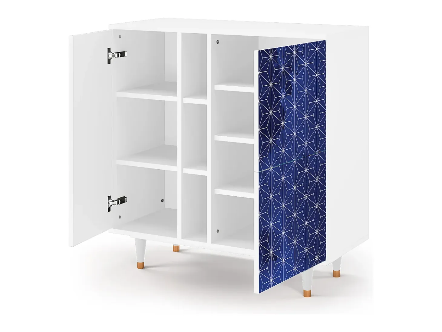 Aparador - 94х96х41 cm - BS5 - Milky Way, Blanco