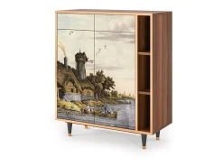 Aparador - 96х110х41 cm - BS6 - Mill along a River, Nogal