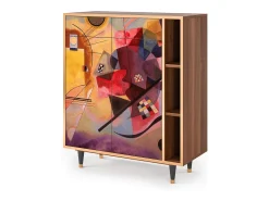 Aparador - 96х110х41 cm - BS6 - Modern Art, Nogal
