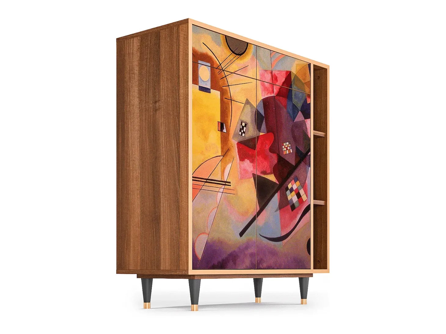 Aparador - 96х110х41 cm - BS6 - Modern Art, Nogal