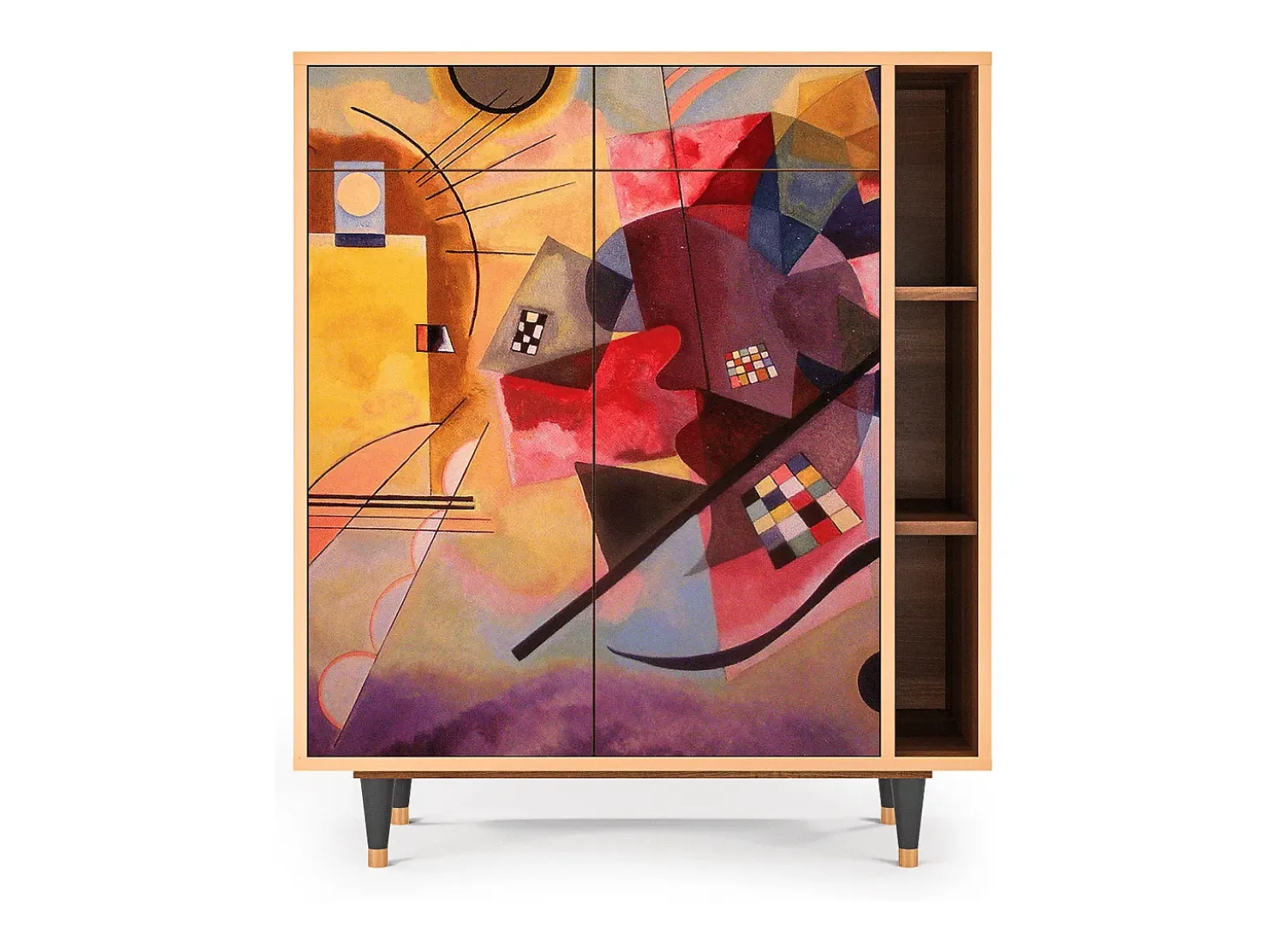 Aparador - 96х110х41 cm - BS6 - Modern Art, Nogal