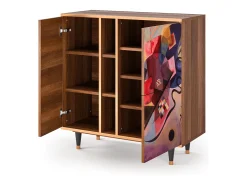 Aparador - 94х96х41 cm - BS5 - Modern Art, Nogal