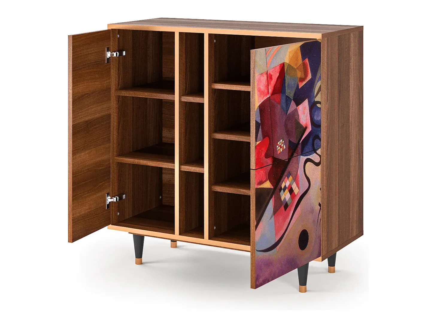 Aparador - 94х96х41 cm - BS5 - Modern Art, Nogal