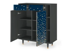 Aparador - 96х110х41 cm - BS6 - Night Skies, Antracita
