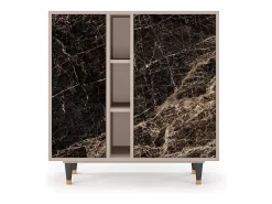 Aparador - 94х96х41 cm - BS5 - Night Abyss, Latte