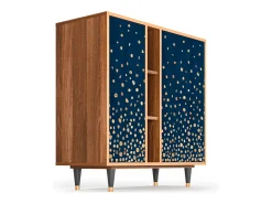 Aparador - 94х96х41 cm - BS5 - Night Skies, Nogal