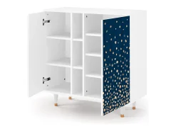 Aparador - 94х96х41 cm - BS5 - Night Skies, Blanco