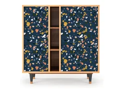 Aparador - 94х96х41 cm - BS5 - Night Sky Langhterns, Nogal