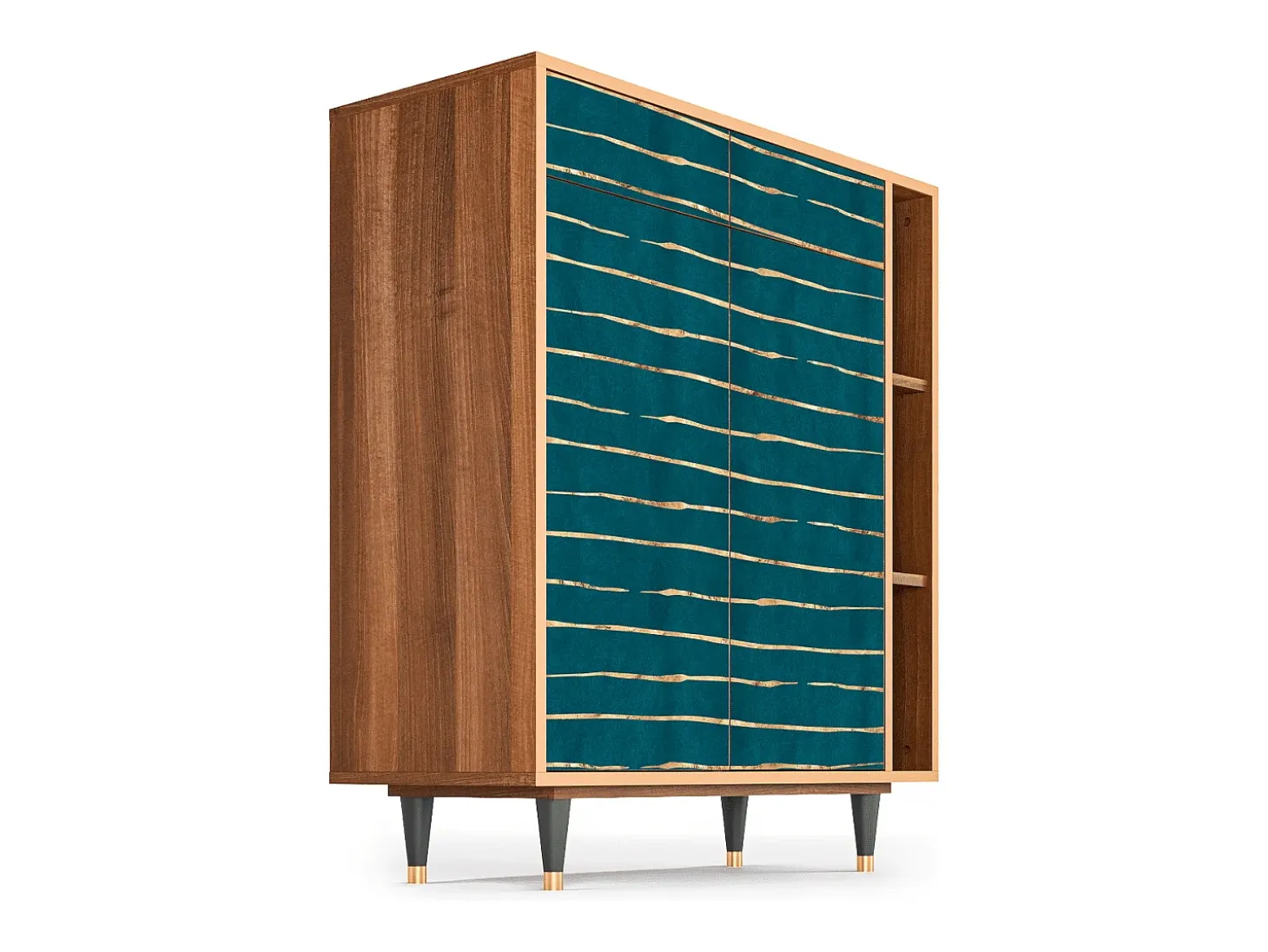 Aparador - 96х110х41 cm - BS6 - Ocean Drive, Nogal