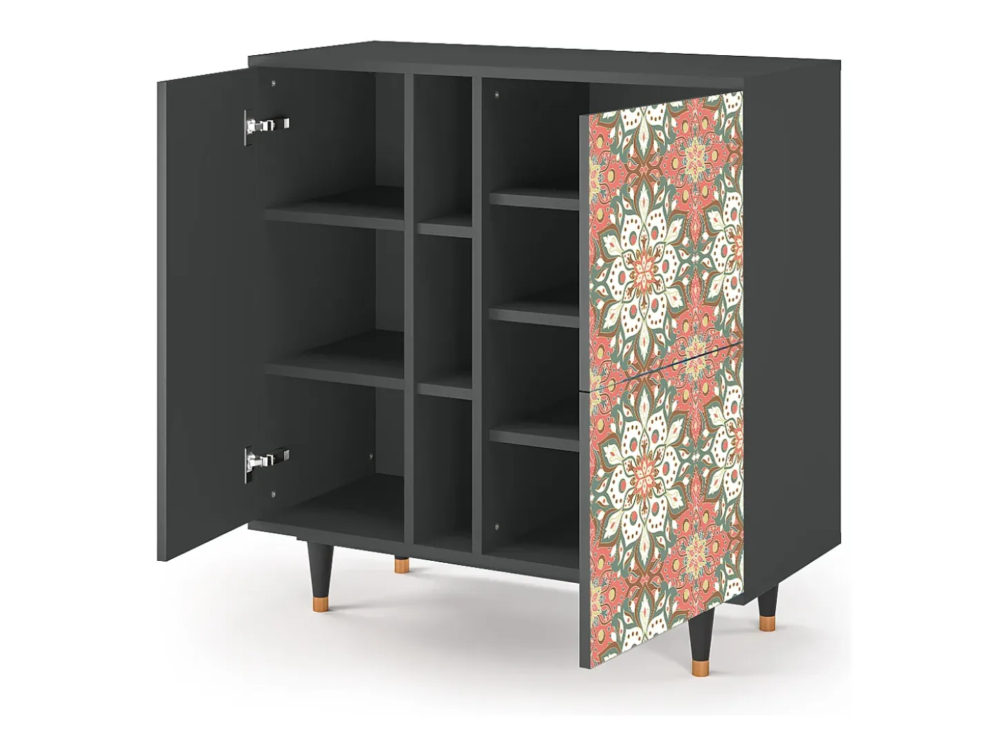 Aparador - 94х96х41 cm - BS5 - Peach Grove, Antracita