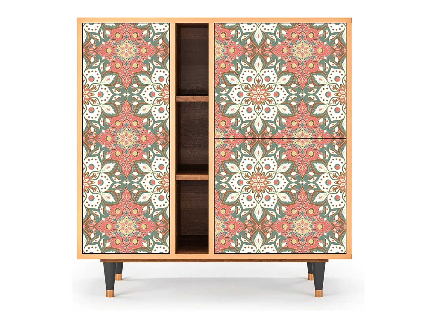 Aparador - 94х96х41 cm - BS5 - Peach Grove, Nogal