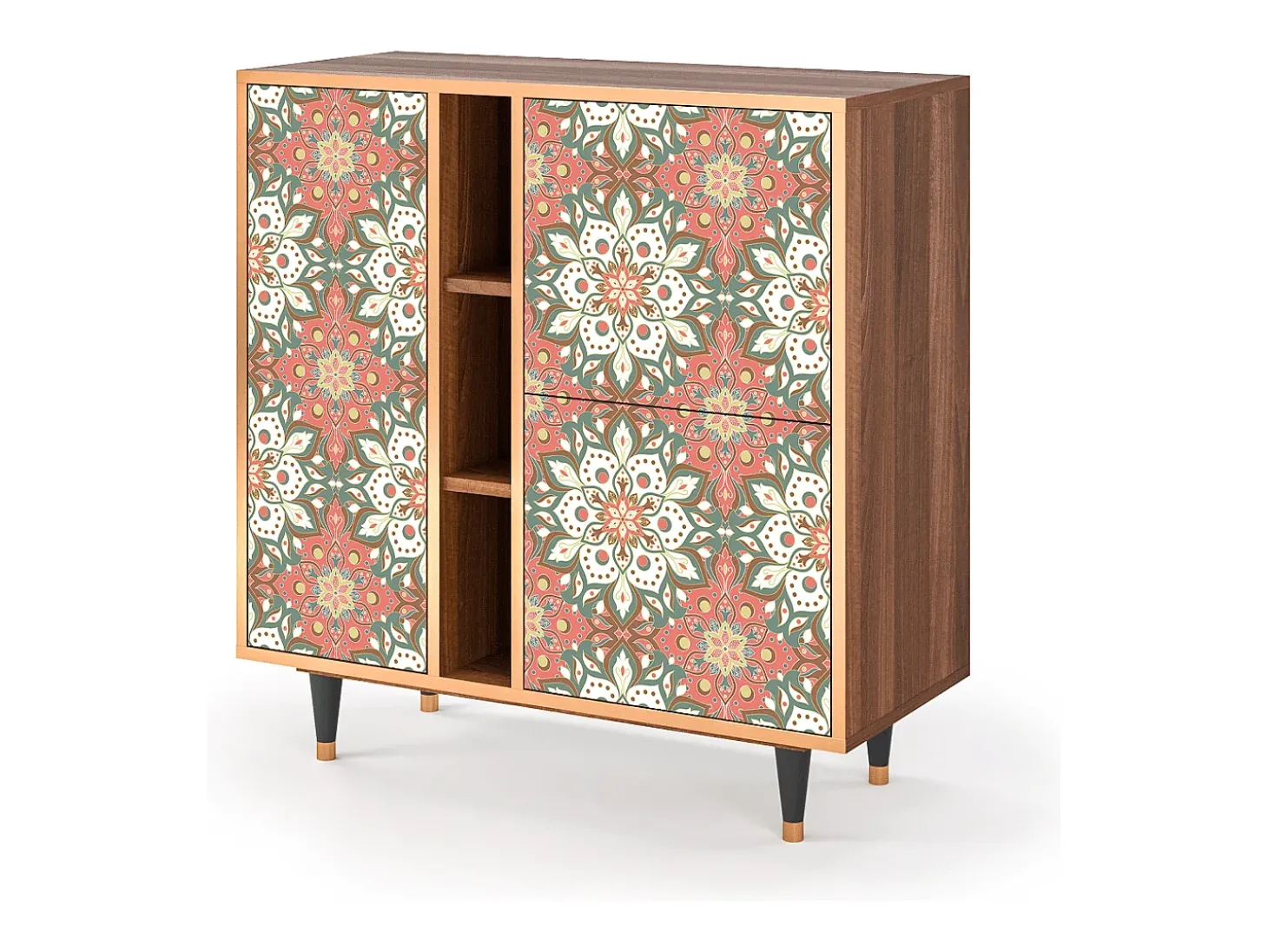 Aparador - 94х96х41 cm - BS5 - Peach Grove, Nogal