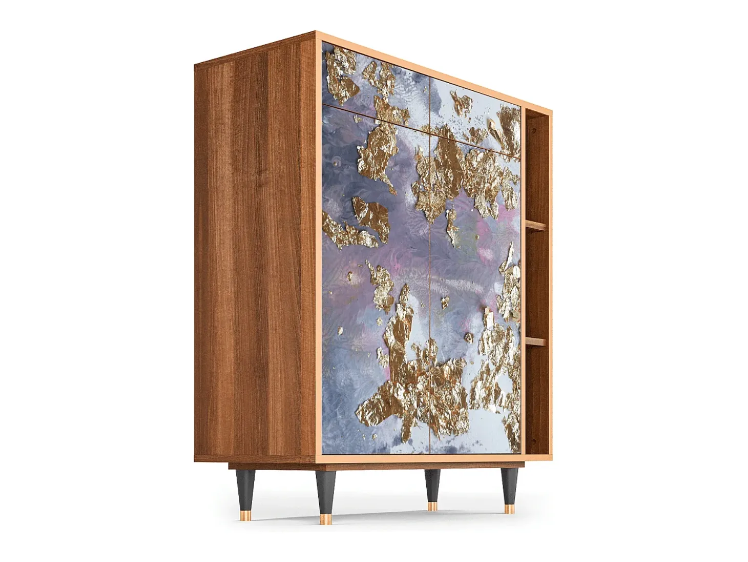 Aparador - 96х110х41 cm - BS6 - Planet Earth, Nogal