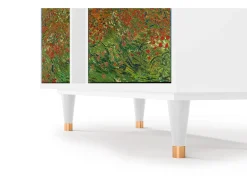Aparador - 94х96х41 cm - BS5 - Poppy field by van Gogh, Blanco