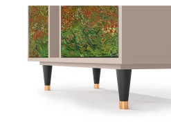 Aparador - 94х96х41 cm - BS5 - Poppy field by van Gogh, Latte