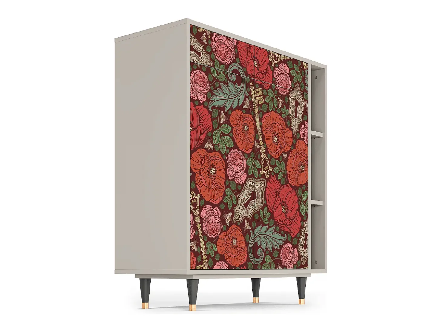 Aparador - 96х110х41 cm - BS6 - Poppy Garden, Arena