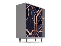 Aparador - 96х110х41 cm - BS6 - Purple Temple, Gris