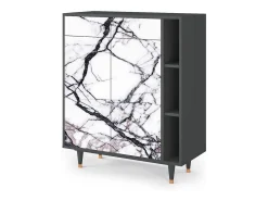 Aparador - 96х110х41 cm - BS6 - Raven Marble, Antracita