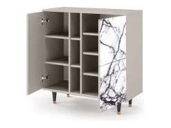Aparador - 94х96х41 cm - BS5 - Raven Marble, Arena