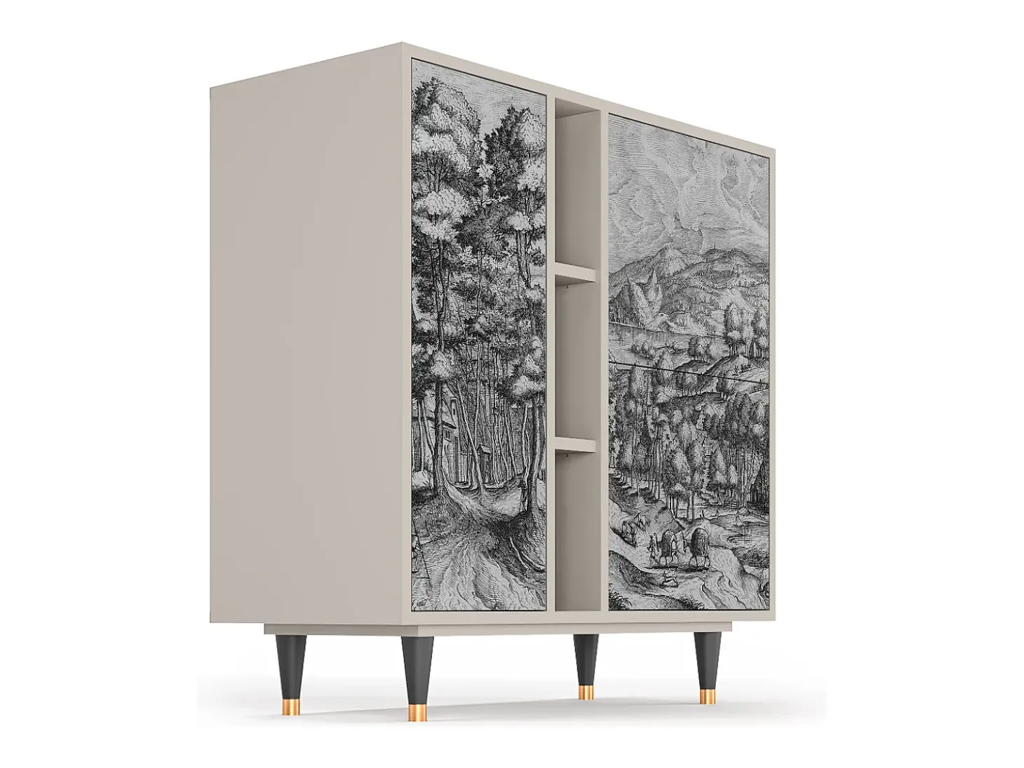 Aparador - 94х96х41 cm - BS5 - Rusticorum, Arena