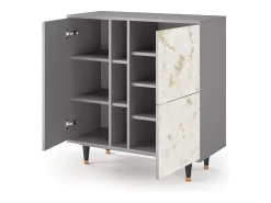 Aparador - 94х96х41 cm - BS5 - Sahara desert, Gris