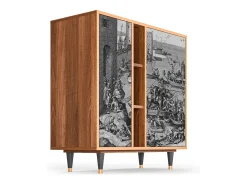 Aparador - 94х96х41 cm - BS5 - Saint Martin, Nogal