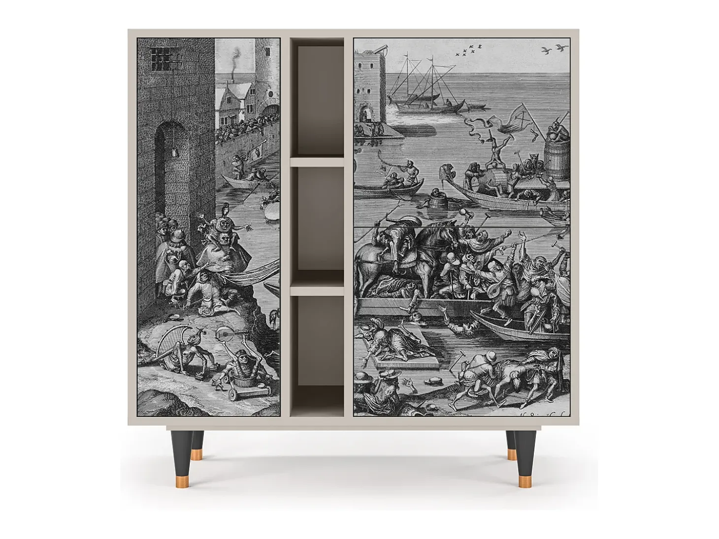 Aparador - 94х96х41 cm - BS5 - Saint Martin, Arena