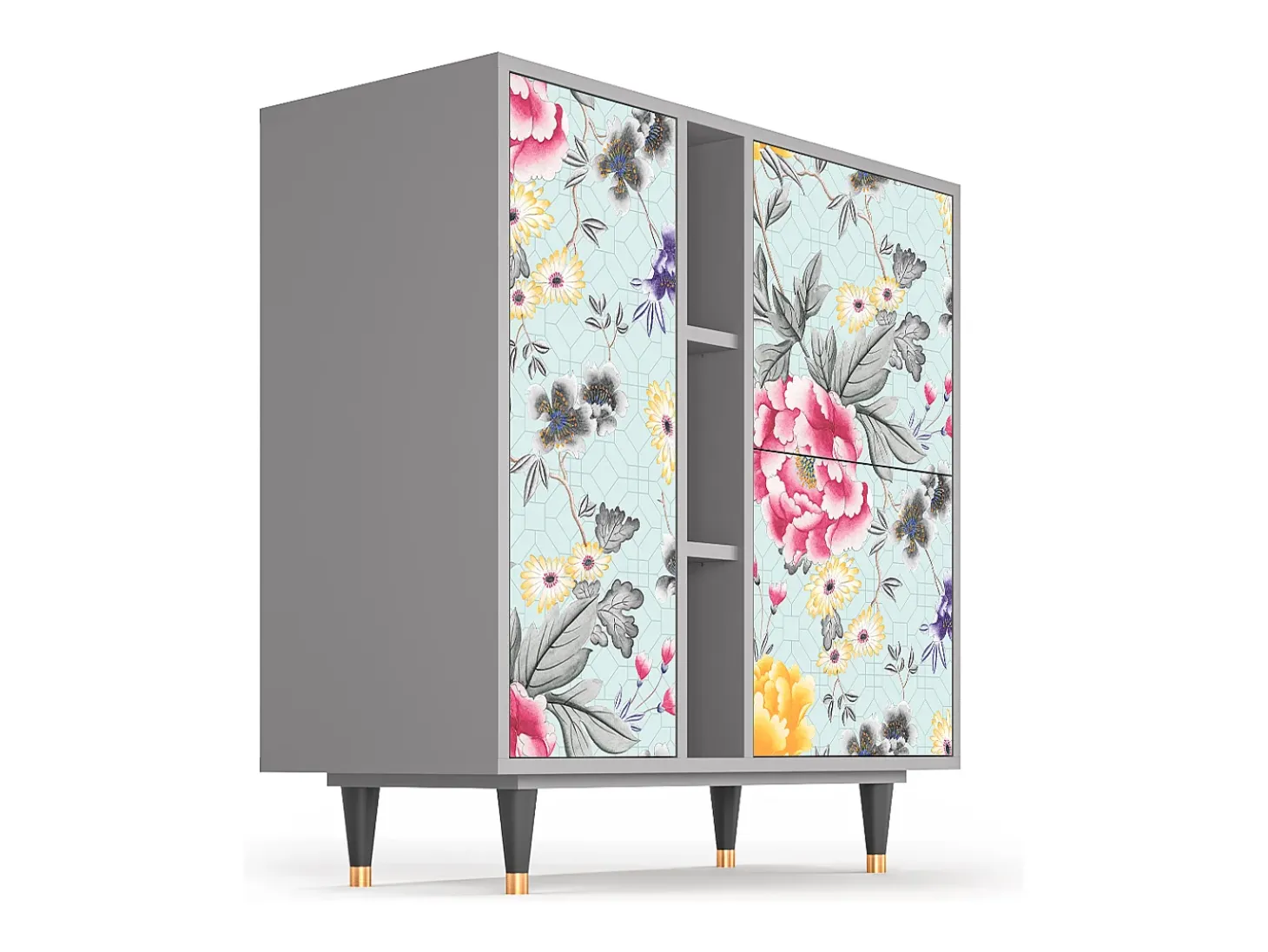 Aparador - 94х96х41 cm - BS5 - Sky Garden, Gris