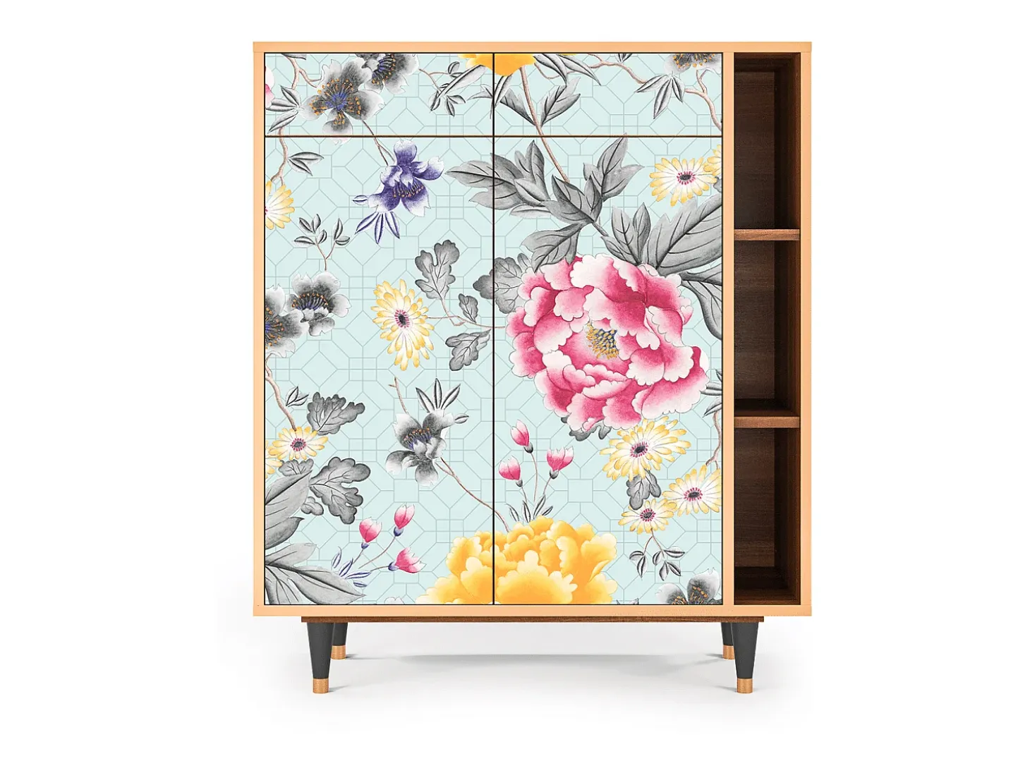 Aparador - 96х110х41 cm - BS6 - Sky Garden, Nogal