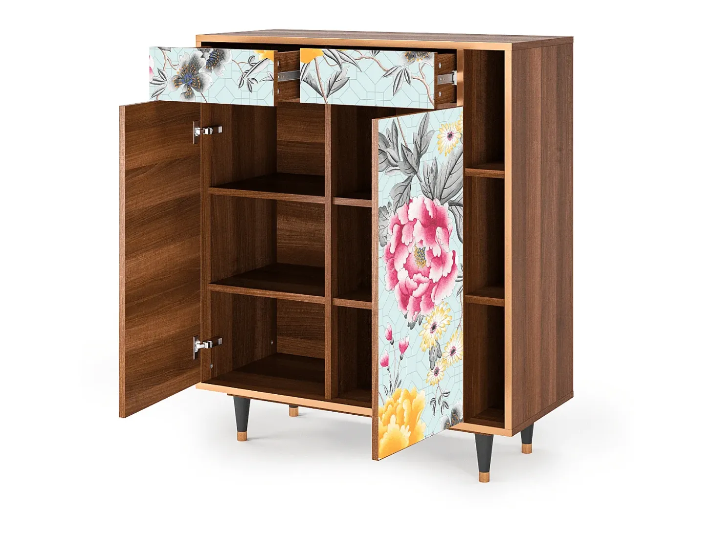 Aparador - 96х110х41 cm - BS6 - Sky Garden, Nogal