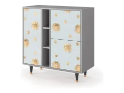 Aparador - 94х96х41 cm - BS5 - Sky Latte, Gris