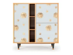 Aparador - 94х96х41 cm - BS5 - Sky Latte, Nogal